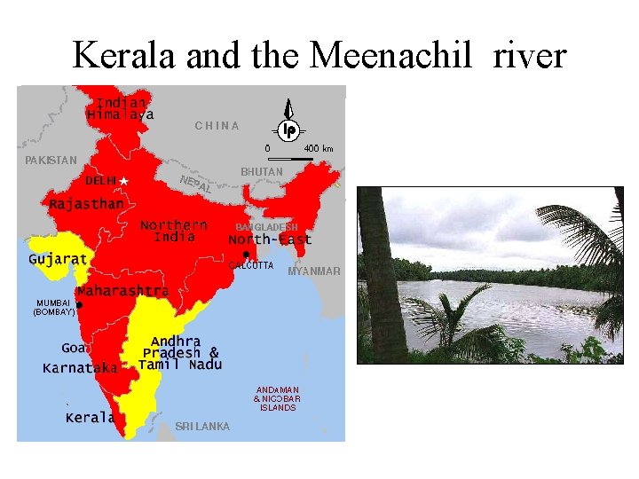 Kerala and the Meenachil river 
