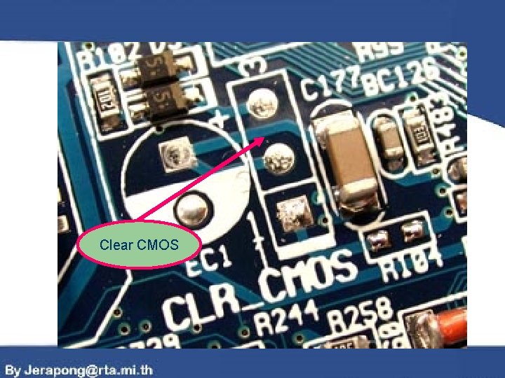 Clear CMOS 