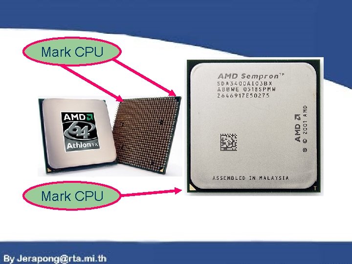 Mark CPU 
