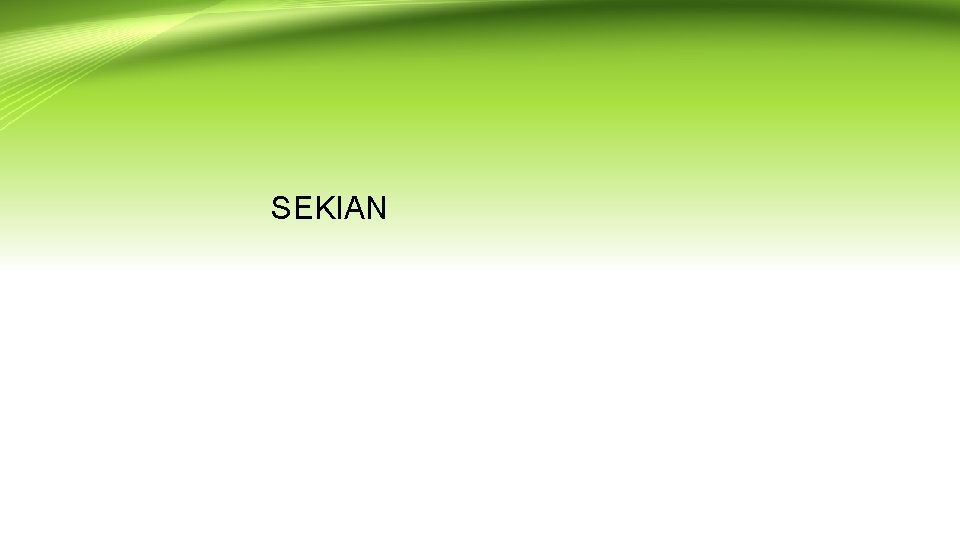 SEKIAN 