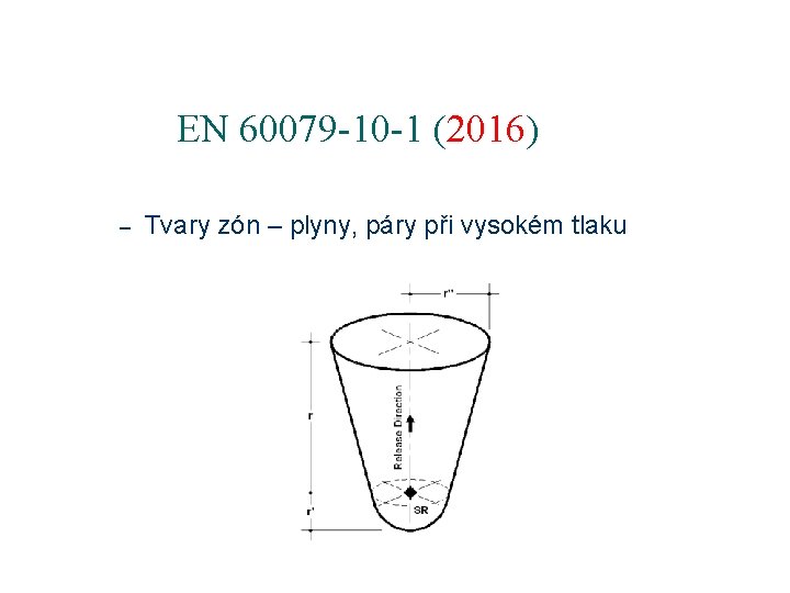 EN 60079 -10 -1 (2016) – Tvary zón – plyny, páry při vysokém tlaku