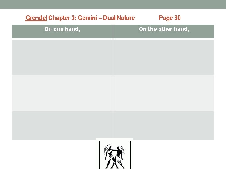 Grendel Chapter 3: Gemini – Dual Nature On one hand, Page 30 On the