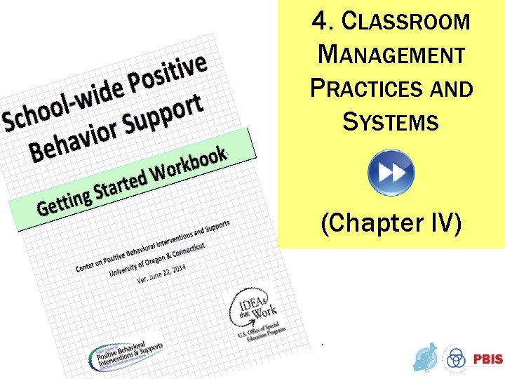 4. CLASSROOM MANAGEMENT PRACTICES AND SYSTEMS (Chapter IV) 
