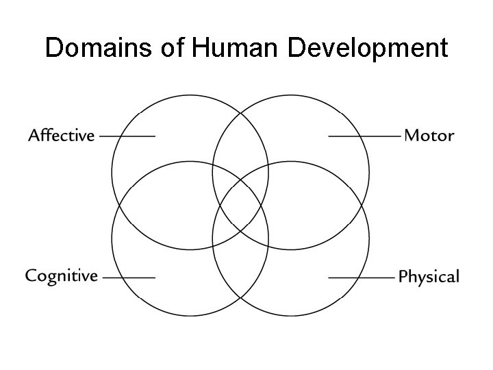 Domains of Human Development 