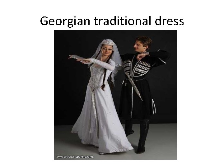 Georgian traditional dress 