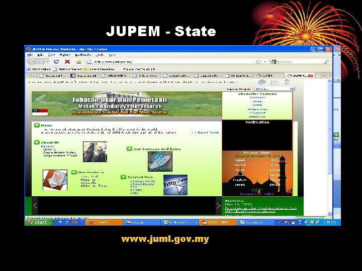 JUPEM - State www. juml. gov. my 