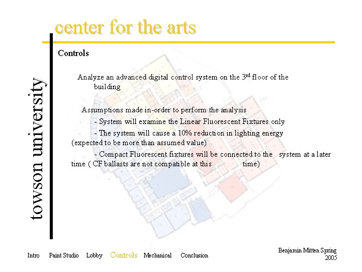 center for the arts towson university Controls Intro Analyze an advanced digital control system