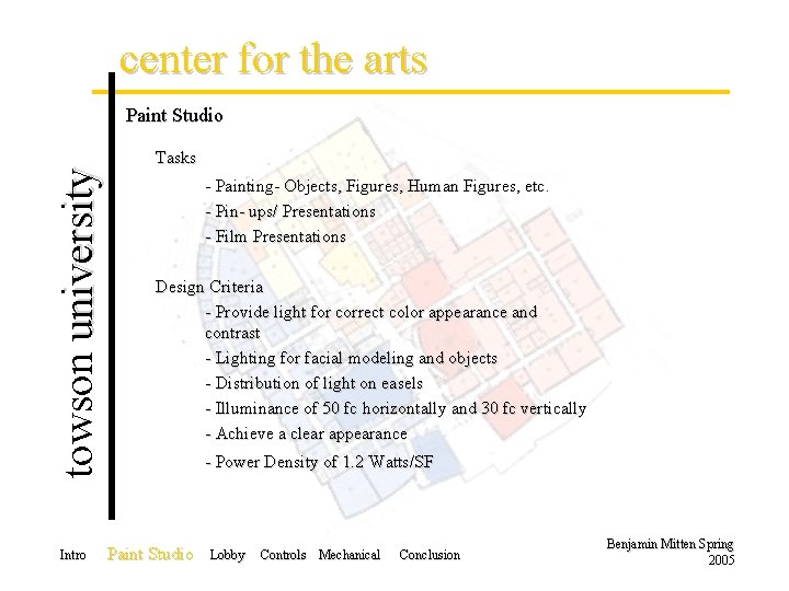 center for the arts towson university Paint Studio Intro Tasks - Painting- Objects, Figures,