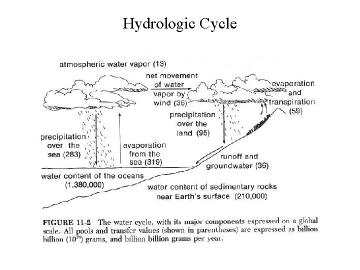 Hydrologic Cycle 