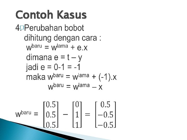 Contoh Kasus � 