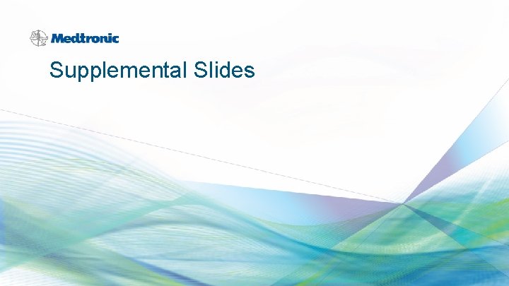 Supplemental Slides 