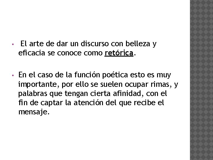  • El arte de dar un discurso con belleza y eficacia se conoce