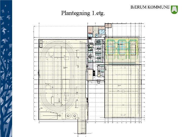 Plantegning 1. etg. Eiendom 