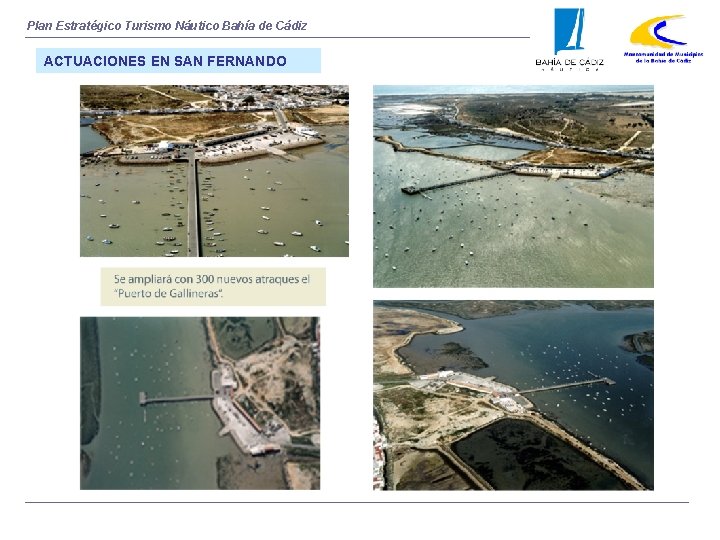 Plan Estratégico Turismo Náutico Bahía de Cádiz ACTUACIONES EN SAN FERNANDO 