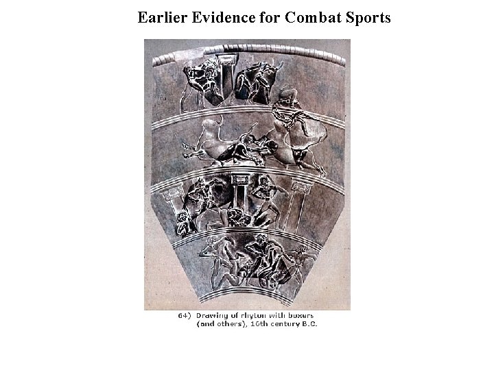 Earlier Evidence for Combat Sports 