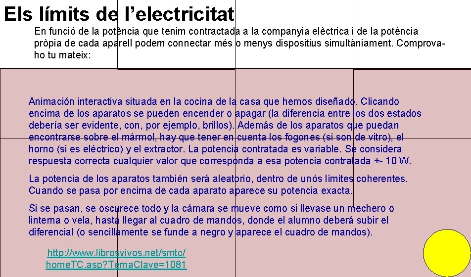 Els límits de l’electricitat En funció de la potència que tenim contractada a la