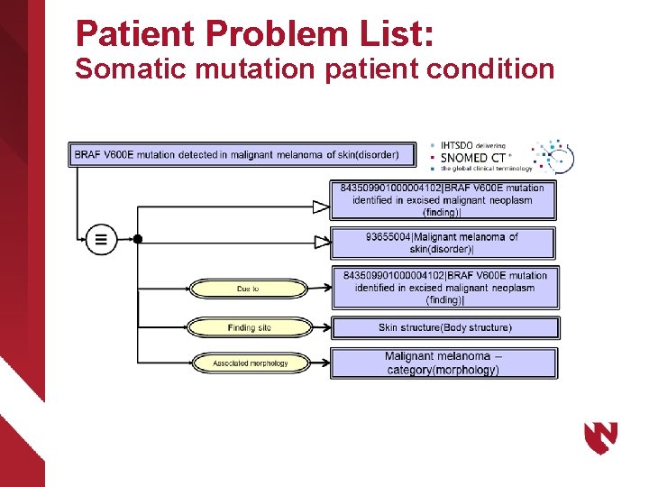 Patient Problem List: Somatic mutation patient condition 