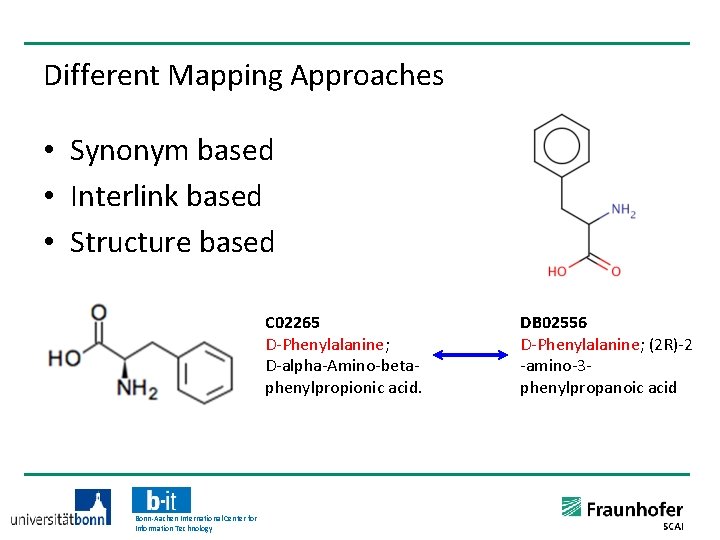 Different Mapping Approaches • Synonym based • Interlink based • Structure based C 02265