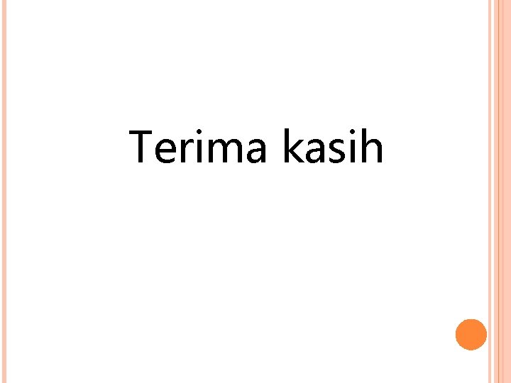 Terima kasih 