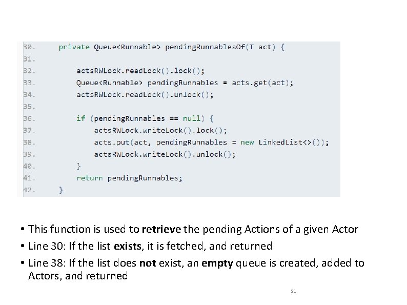  • This function is used to retrieve the pending Actions of a given