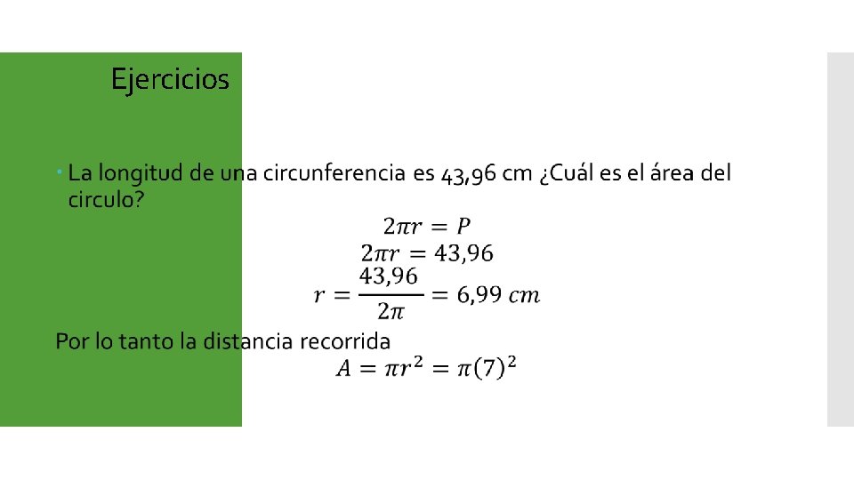 Ejercicios 