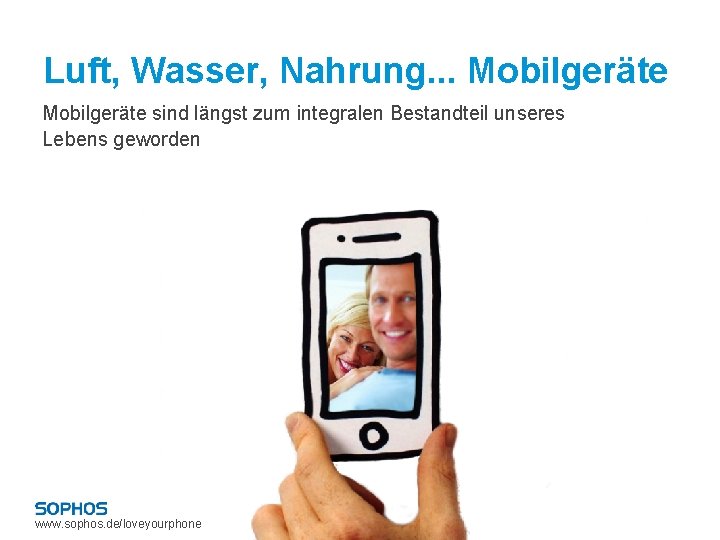 Luft, Wasser, Nahrung. . . Mobilgeräte sind längst zum integralen Bestandteil unseres Lebens geworden