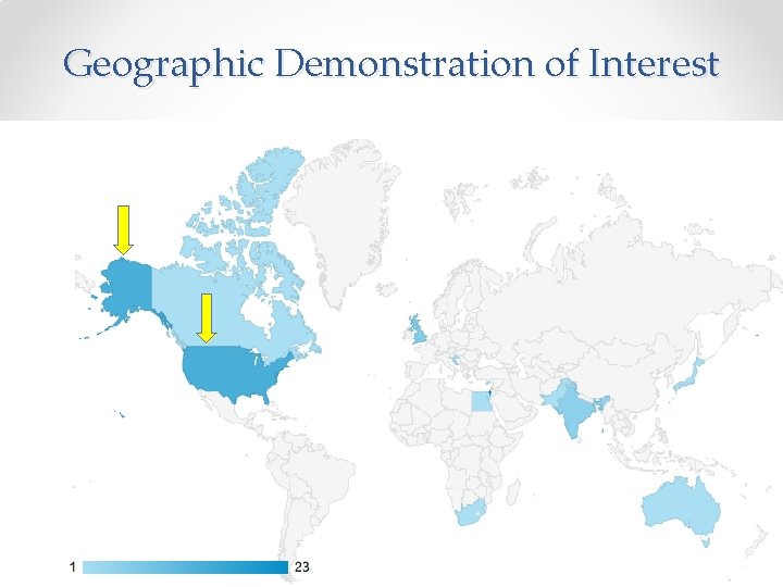 Geographic Demonstration of Interest 