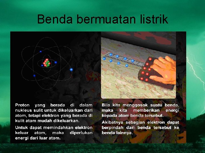 Benda bermuatan listrik 