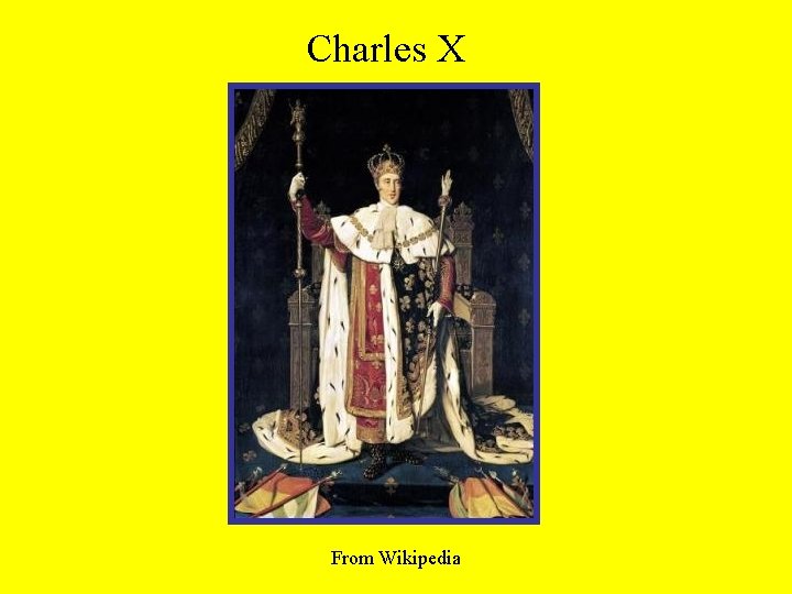 Charles X From Wikipedia 