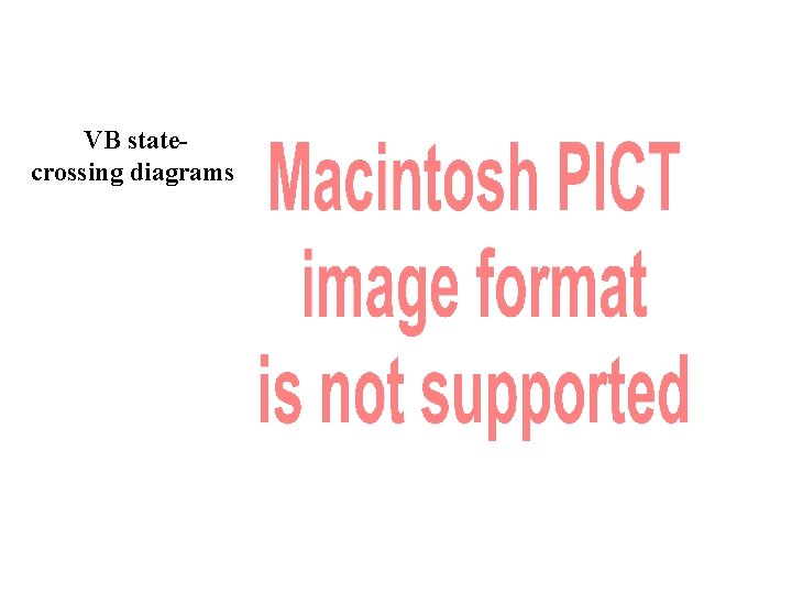 VB statecrossing diagrams 