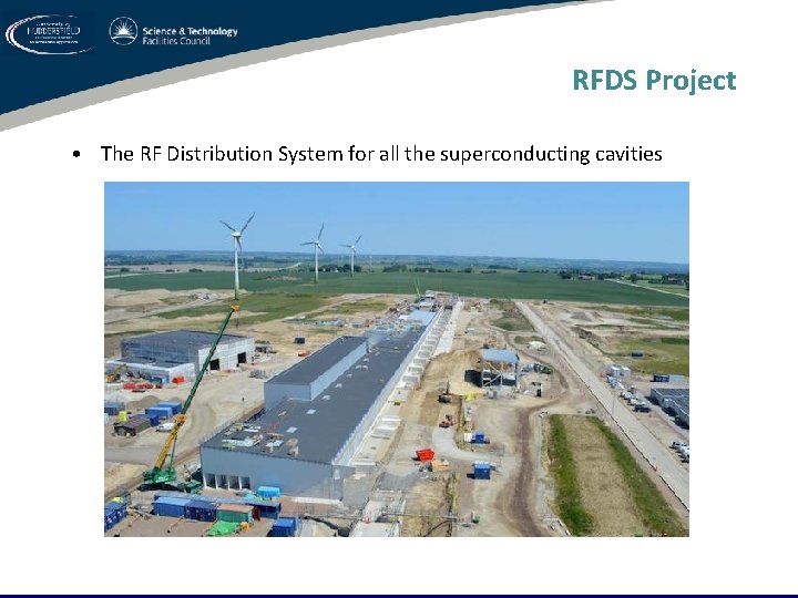 RFDS Project • The RF Distribution System for all the superconducting cavities 