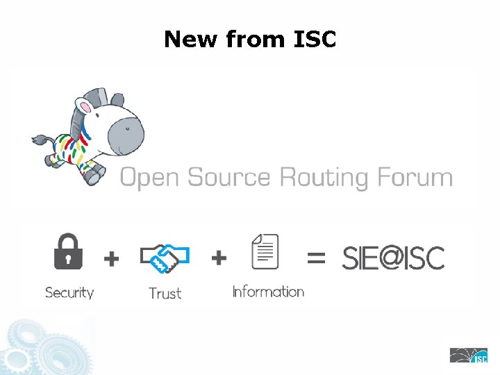 New from ISC 