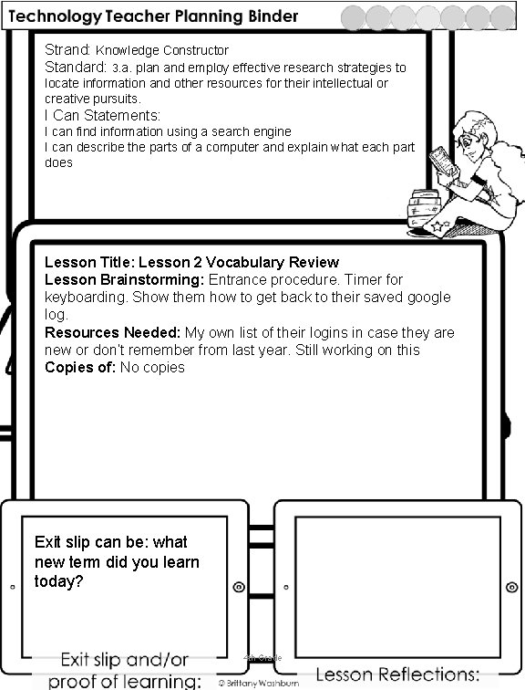 Strand: Knowledge Constructor Standard: 3. a. plan and employ effective research strategies to locate