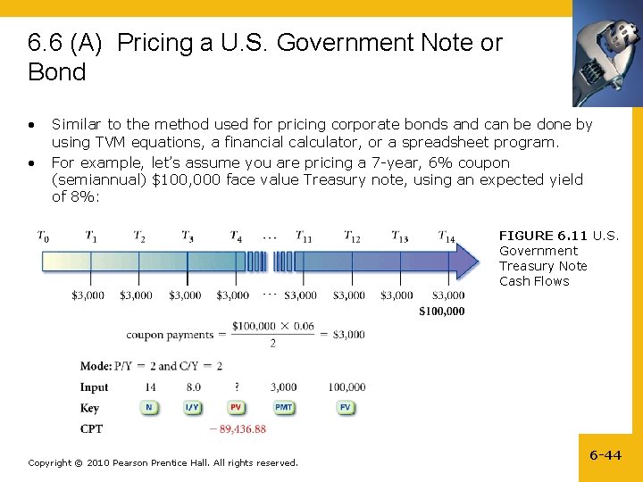 6. 6 (A) Pricing a U. S. Government Note or Bond • • Similar