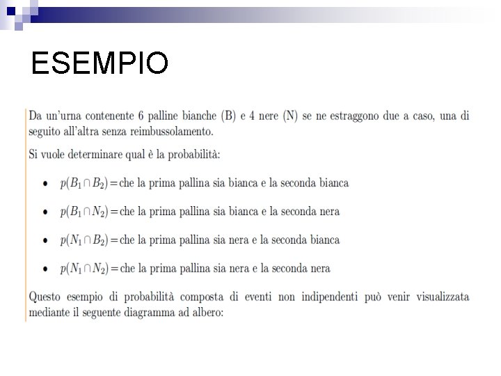 ESEMPIO 