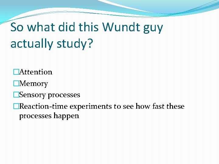 The evolution of psychology Presented By P Musetha