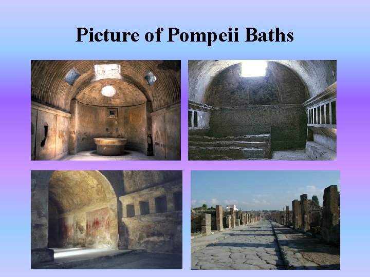 Picture of Pompeii Baths 