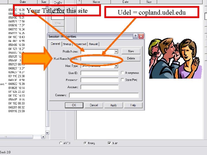 Your Title for this site Udel = copland. udel. edu 