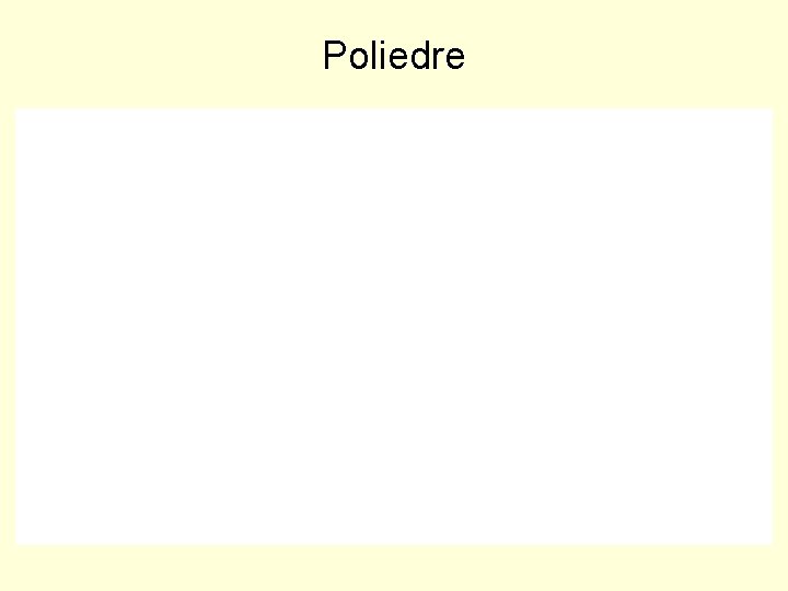 Poliedre 