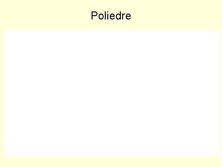 Poliedre 