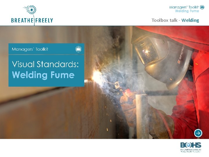 Toolbox talk - Welding 