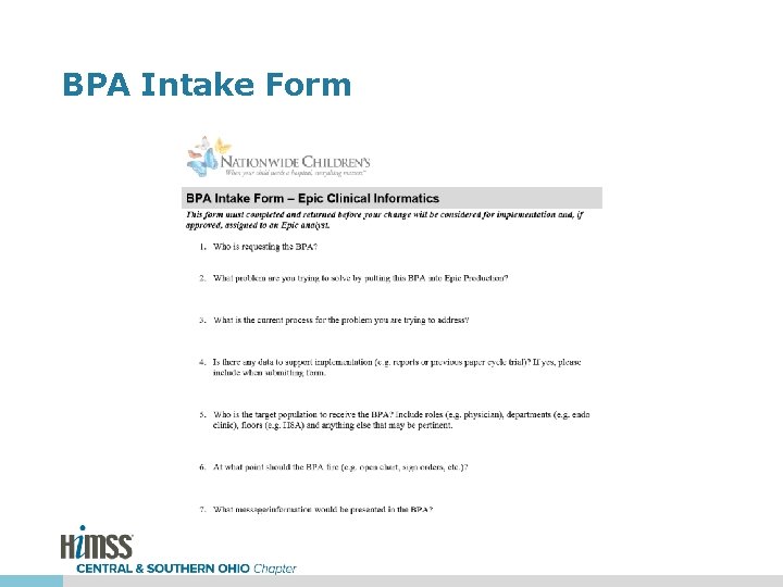 BPA Intake Form 