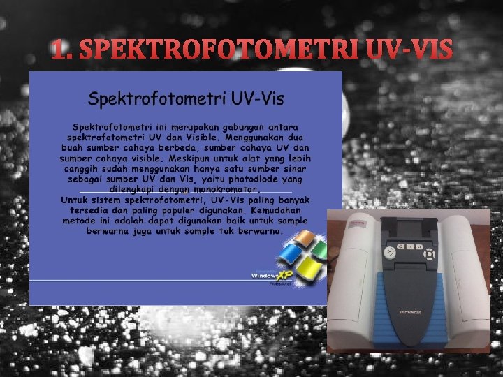 1. SPEKTROFOTOMETRI UV-VIS 