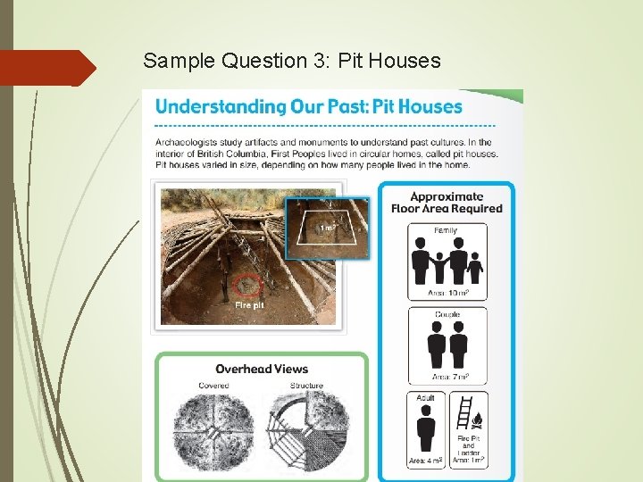 Sample Question 3: Pit Houses 