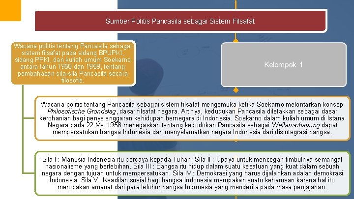 Sumber Politis Pancasila sebagai Sistem Filsafat Wacana politis tentang Pancasila sebagai sistem filsafat pada