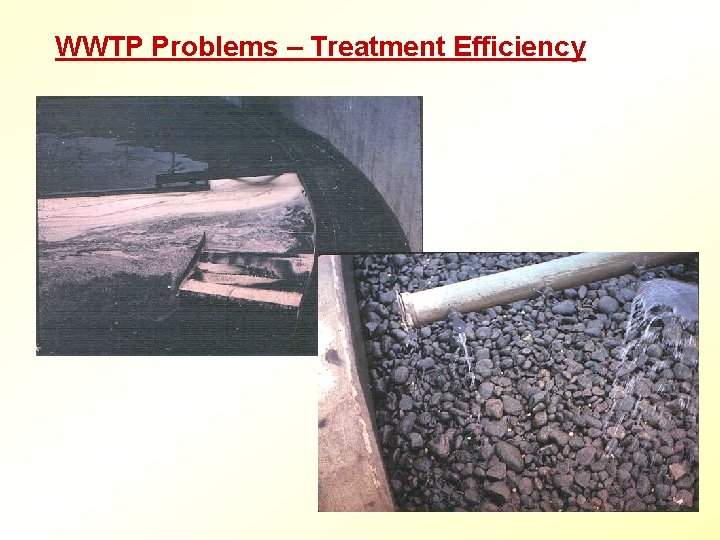 WWTP Problems – Treatment Efficiency 