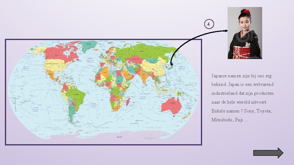 4 Japanse namen zijn bij ons erg bekend. Japan is een welvarend industrieland dat