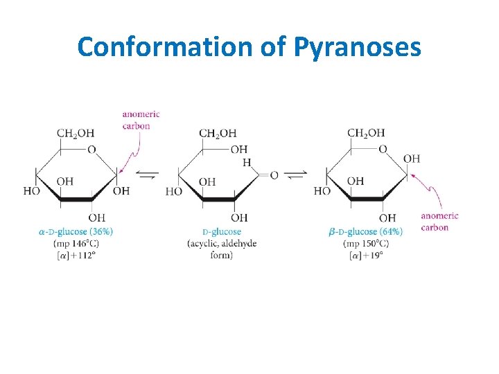 Conformation of Pyranoses 