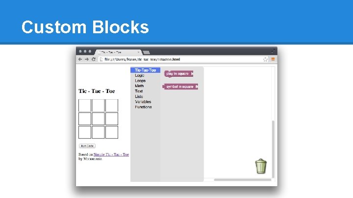 Custom Blocks 