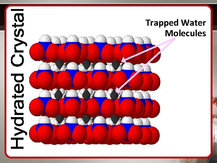 Trapped Water Molecules 